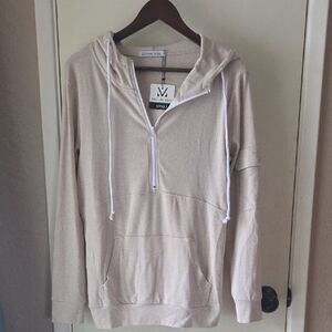 Michelle Mae Cream Hoodie